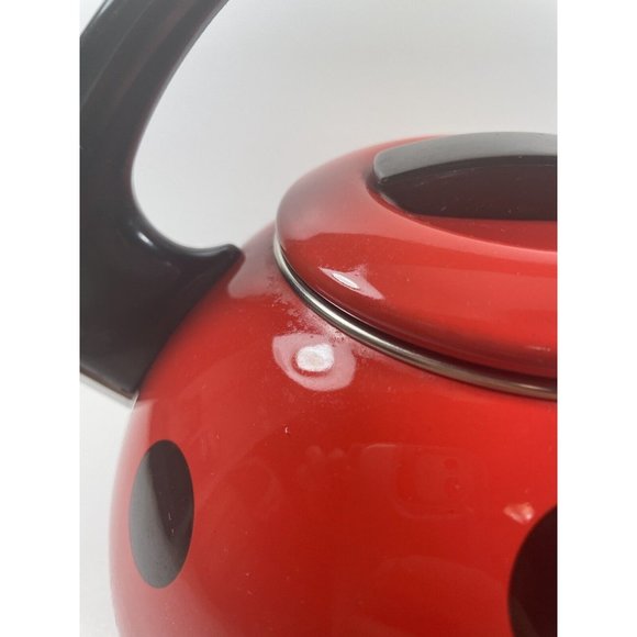 Whistling Teapot/Tea Kettle, Ladybug Tea Kettle. - Picture 2 of 9